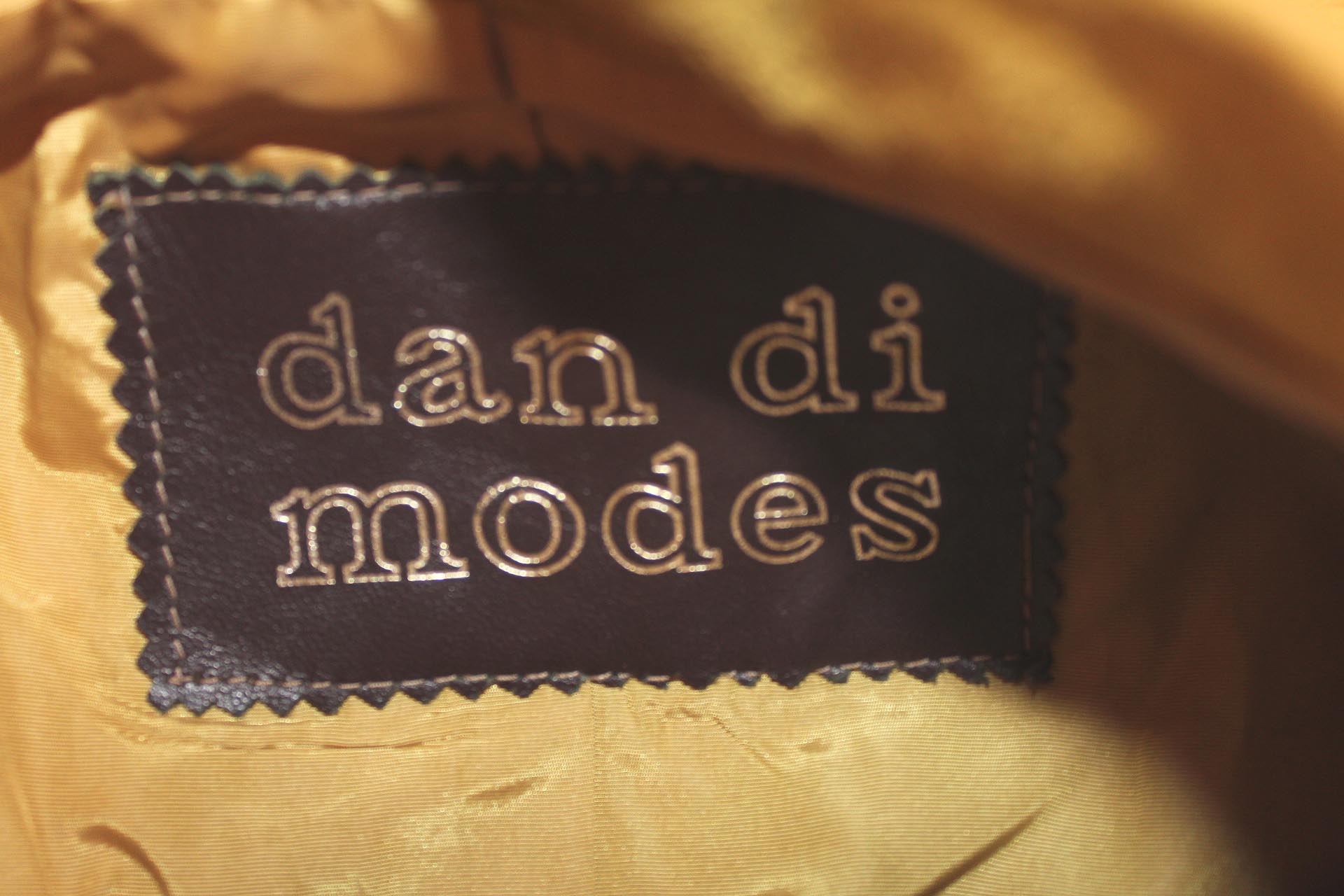 vintage dandi modes suede leather yellow belted cape