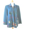 vintage Mexican novelty embroidered wool jacket