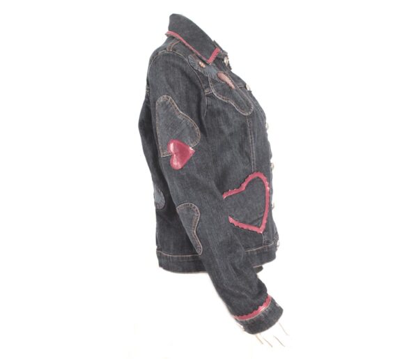 Brighton hearts denim jacket designer coat