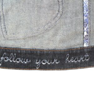 Brighton hearts denim jacket coat