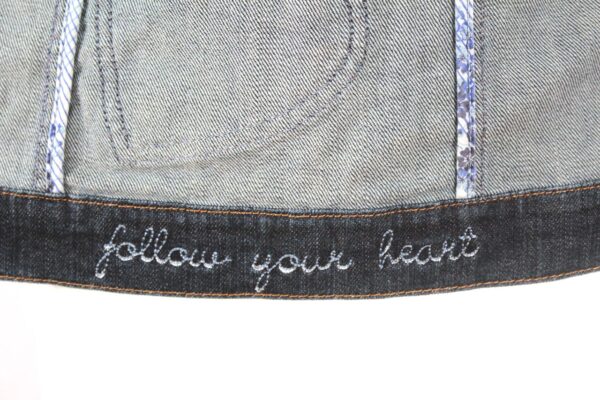 Brighton hearts denim jacket coat