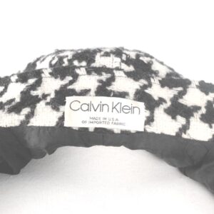 Calvin Klein double breasted houndstooth vintage jacket