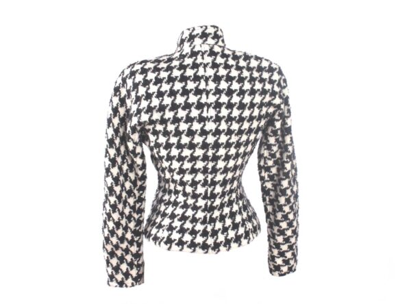 Calvin Klein double breasted houndstooth vintage jacket