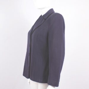 vintage royal blue 1940s suit jacket