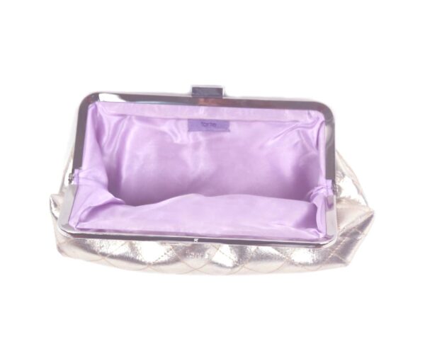 tarte gold quilted makeup cosmetic clutch bag purse