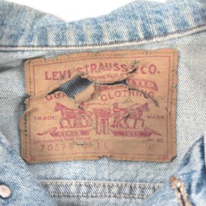 vintage levi LA boogies diner denim jacket