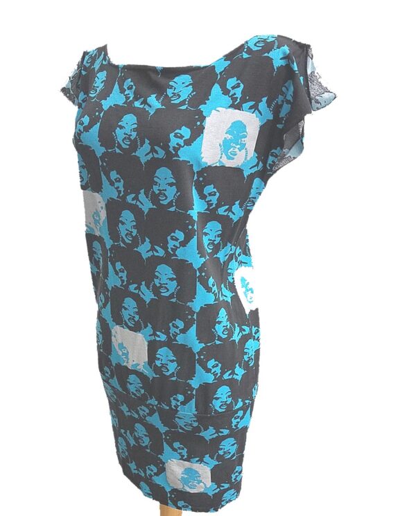 ann christine Afro women faces motif dress