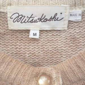 rare mitsukoshi floral cardigan vintage sweater