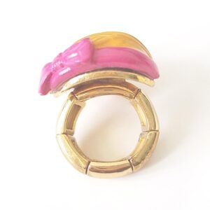 barbie doll face adjustable ring