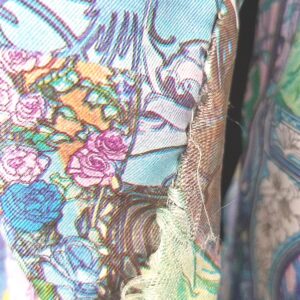 70s mens mucha women print vintage shirts