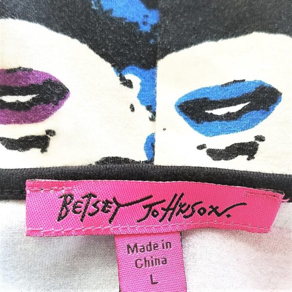 betsey johnson marilyn andy warhol inspired multiple faces dress