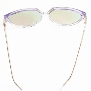 vintage helena rubinstein lavender gold tone frame lavener lens sunglasses