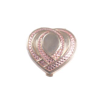 estee lauder pink crystal heart compact cancer awareness