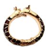 Robero Cavalli two headed giraffe bracelet