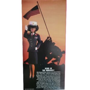 barbie marine corps African American doll nib