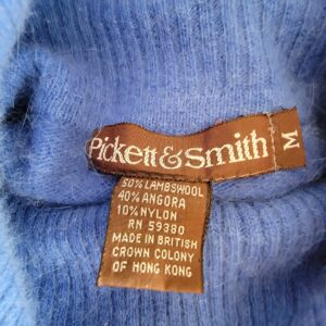 picket & Smith lambs wool angora turtleneck sweater