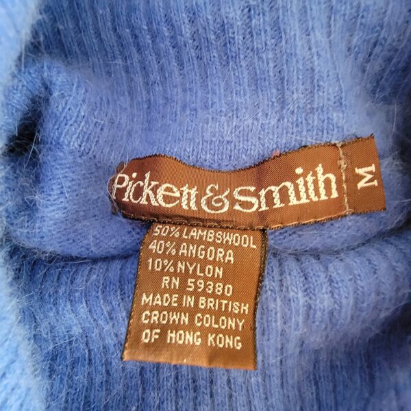 picket & Smith lambs wool angora turtleneck sweater