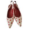jeffrey campbell red hearts sling back kitten heels shoes