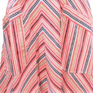 vintage 70s stripe belted day dress