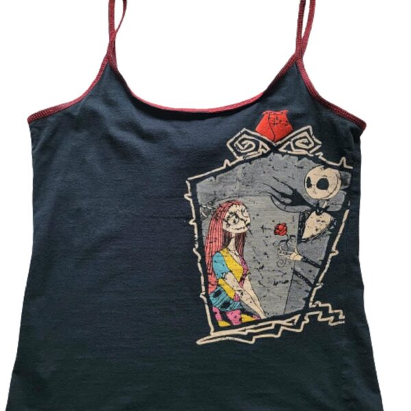 tim burton's the nightmare before christmas sally and jack tank