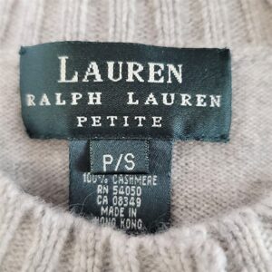 lauren ralph lauren cashmere cardigan sweater green label