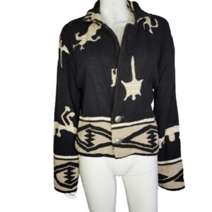 kokopelli vintage native art jacket coat