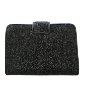 oceanic stingray black-white coin wallet billfold