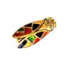 Rene gouin french designer enamled colorful vintage brooch pin