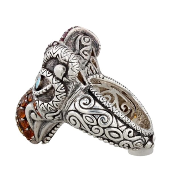 Garuda bird ring by Barbara Bixby