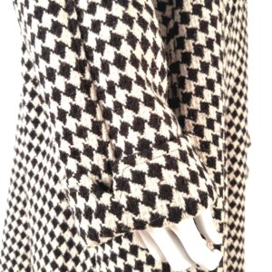 David benjamin hound's tooth vintage swing coat