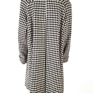 David benjamin vintage hounds tooth swing coat