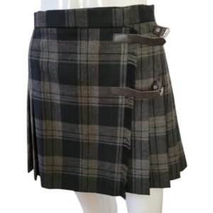 Ralph lauren 100% wool mini wrap equestrian belted skirt