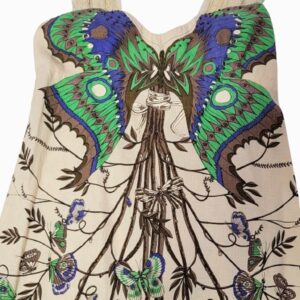 Vintage Free People butterfly print designs mini