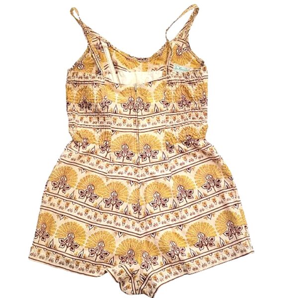 Vintage original rose marie reid floral 50s playsuit romper