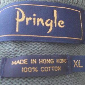 Vintage Pringle 80s golf motif sweater