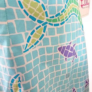 Lilly Pulitzer ocean sea life design halter mini dress nwt