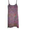 Vintage Jonathan Martin paisley print t strap mini dress