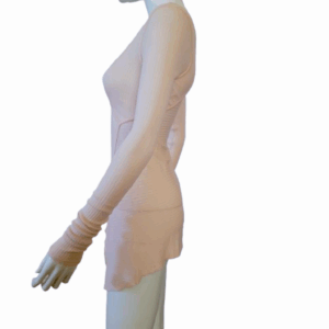 Armani Exchange pink body con sweater dress or top