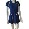 Vintage nike blue and white tennis challenge court mini dress
