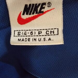 Vintage nike blue and white tennis challenge court mini dress