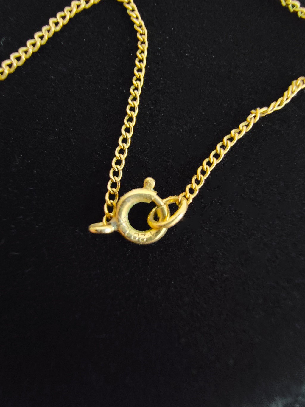 "Sweetheart Hayward 12K Rose Gold Filled Locket pendant necklace