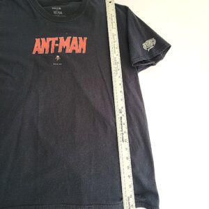 Marvel Funko Ant Man t-shirt with red graphic tiny ant design front.
