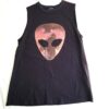 Evil Twin Alien Galaxy front view muscle style sleeveless tee
